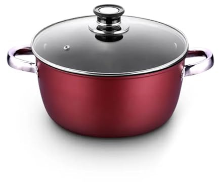 Soup Pot Soup Pot Non-Stick Pot Thick Soup Stew Pot Cook Noodles Hot Milk Porridge Pot Gas Cooker Universal Induction Pot(30cm 7300ML)