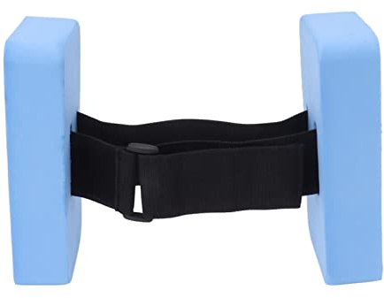 kaisudiAP Cintura nuoto per bambini, Fascia elastica regolabile, Gancio e anello, Bordi arrotondati, EVA ad alta galleggiabilità, Ausilio per l'allenamento del nuoto per bambini,