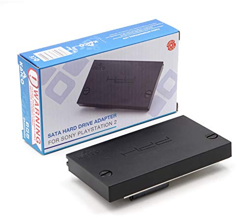 Kaico Edition - SATA HD Hard Disk Drive Adaptor Adapter HDD for use 2with the Sony PlayStation2 PS2 - Run CFW such as McBoot FMCB/FMHD directly from the Hard drive. | Endast för PS2 Phat-expansionsfack, stöder 2,5 och 3,5 SATA HDD, utan nätverksport, idealisk för OPL och homebrew