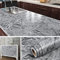 Livelynine Marble Sticky Back Plastic Grey 40CMx5M Vinyl Wrap for Kitchen Worktop Grey Waterproof Worktop Vinyl Covering Grey Marble Vinyl Wrap for Kitchen Cupboards Table Counter Top Vinyl Covering