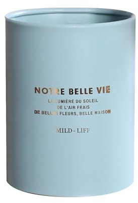 Edelstahl Utensilienhalter,Küchenutensilienhalter Besteckkorb Besteckhalter Utensilienhalter Küche,Küchenhelfer Set Edelstahl Vintage Nordischen Stil Langlebiger Küchenutensilien Behälter (Blau)