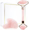 Gua Sha Facial Rodillo facial De Jade Tool,Masajeador F-acial masajeador de ojos,masajeadores faciales rodillo de jade facial masaje Antiarrugas Calma y Relaja la Piel Elimina la Hinchazón De Los Ojos