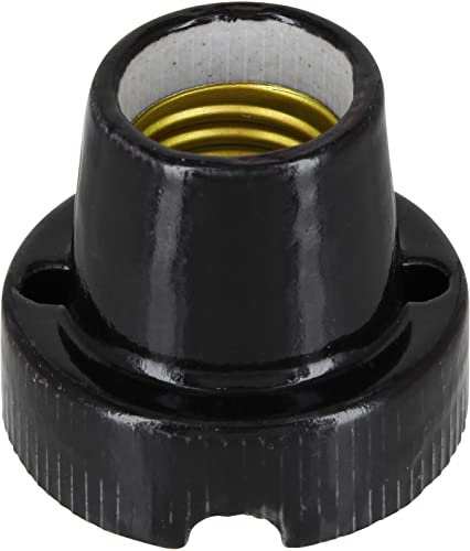 Lampada da incasso in porcellana E27, 230 V, ad esempio per terrari