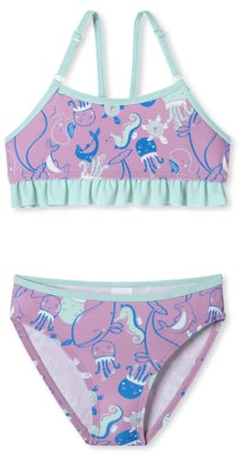 Schiesser Ensemble Bikini Bustier Aqua Kids Girls - Taille 92 à 140 cm, Beberry 182728, 98 cm