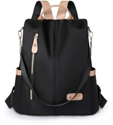 Aucuu Anti Theft Backpacks for Women, Women's Backpack, Lightweight Waterproof Ladies Rucksack, Large Casual Daypacks, Ladies Fashion Handbag, Travel Shoulder Bag for School Work Travel