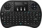 Rii Mini i8+ Wireless (QWERTZ - layout TEDESCO) - Mini tastiera retroilluminata con mouse touchpad