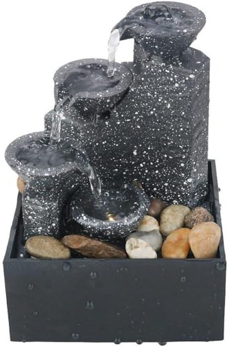 Adorno De Fuente Interior, Mini Fuente De Mesa, Fuente De Agua, Artesanías para Decoración De Mesa De Oficina En Casa Interior