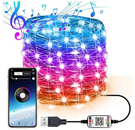 SHENMU Manguera de luz LED, Manguera LED, Cadena de luz LED con 29 Modos y Temporizador, Brillo Regulable, IP65 a Prueba de Agua, Manguera de luz para el hogar, Exterior, decoración y Fiesta