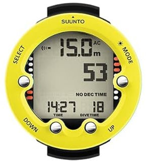 SUUNTO ZOOP Novo, Swimcomputer Unisex-Adult, Aqua Blue, Taglia Unica