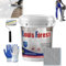 Louis Forest Epoxy Floor Paint, Louis Forest Floor Coating, No Pungent Smell High-Gloss Marble Effect Epoxy Floor Coating, Waterproof Non-Slip Water-Based Epoxy Louis Forest Floor Paint (Dark Gray)