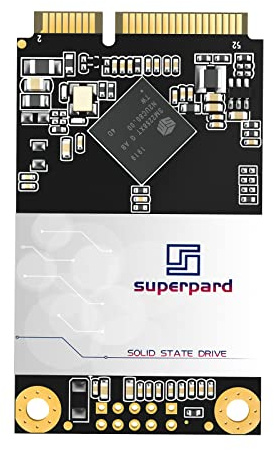 Superpard mSATA SSD 64GB SATA III, Interne SSD Festplatte, kompatibel mit älteren Laptops und Industrie-PCs