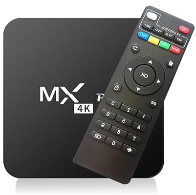 Décodeur Android TV, décodeur 2G RAM + 32G ROM, décodeur 4K Ultra HD, Mini Lecteur multimédia Fluide et Grand Espace de Stockage