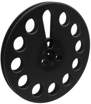 Snorvixre Bobina di avvolgimento con fori multipli 17,8 cm (7), nastro di registrazione vuoto, mozzo, accessori in plastica, peso leggero per registratori