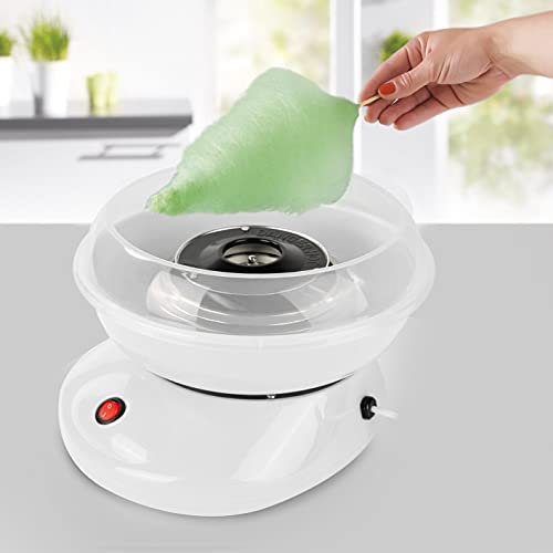 Machine barbe à Papa Cotton Candy Appareil pour Maison 450W Taille:27x26x18cm (blanc)