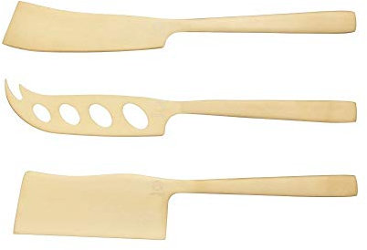 Artesà Brass Coloured Cheese Knife Cheese Knife Set of 3