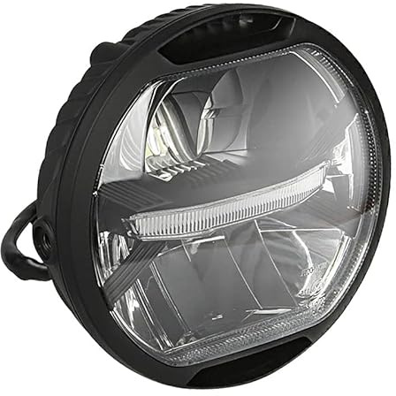 Koso Thunderbolt LED Main Headlight with Parking Light, Black