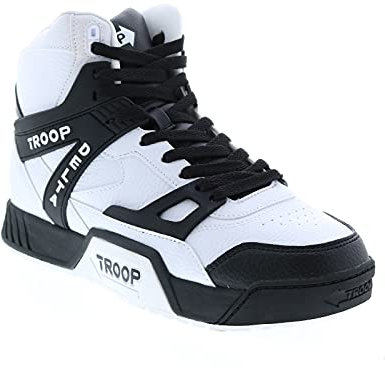 TROOP Herren Delta 20 Sneaker, 1CM01549120, weiß/schwarz, 46 EU