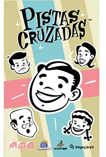 Devir - Pistas Cruzadas – Juego de Mesa de Palabras y Asociación para Familias y Amigos, 2-6 Jugadores, A Partir de 7 Años, Partidas de 5-10 Minutos, Creatividad y Estrategia (MLDG300753)