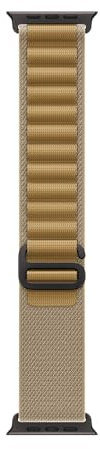 Apple Watch Band - Alpine Loop - 49 mm - ljusbrun - M