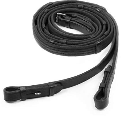 Schockemöhle Gurtzügel schwarz mit Zaumhaken Größe/Farbe WB/schwarz