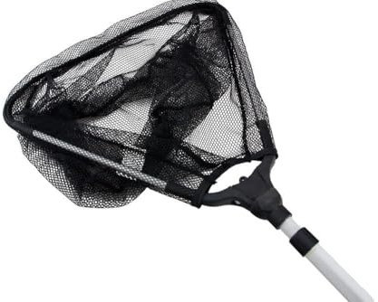 Trend Line Teichkescher 40 x 180cm Ausziehbar Kunststoff Teleskop Kescher