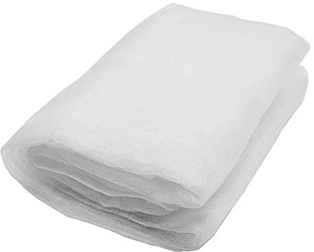 Nerissa 10M Insect Netting Garden Fine Mesh Netting Insect Protection Net Anti-bird Net 2.5x10m Vegetable Plant Protection Nettings for Fruits Flowers Crops Greenhouse Cold Winter Frost