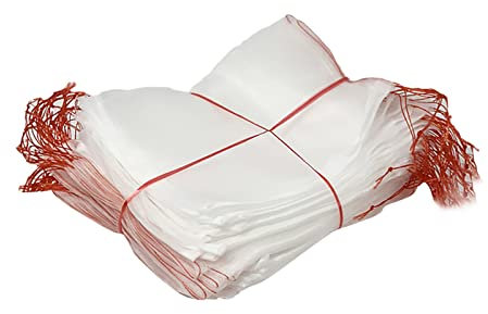 Avec cordon de serrage pour protéger le filet, sac d'arrêt en nylon réutilisable, sac, plantes, terrasse, pelouse et moustiques piquants (C, taille unique)