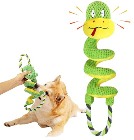 Ferizzia Bissfestes Hundeseil Spielzeug, Hundespielzeug Seil, Zerrspielzeug Hundespielzeug Seil, Unzerstörbare Kauspielzeug für Kleine, Mittelgroße und Große Hunde.