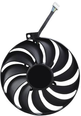 FANSHINUO Ventilador de refrigeración de 95 mm con tarjeta gráfica, radiador de refrigeración FDC10U12S9-C para GTX1650 1660, gráficos de estabilidad mejorados