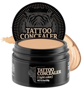 Corporal Corrector Crema Corporal 20 g con cobertura completa, maquillaje resistente al agua, crema de camuflaje de larga duración, resistente a la humedad para cicatrices, contusiones, vitiligo