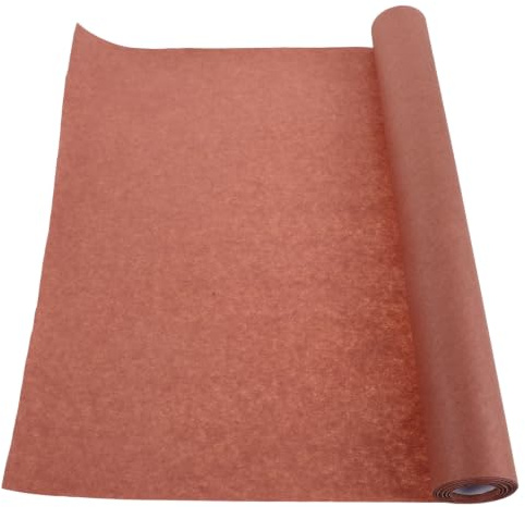 Kisangel Köttpapper: 18x4 livsmedelsklassat fettsäkert slaktpapper - BBQ Brisket Wrap Roll - Julklappspappersrulle för grillkött