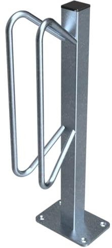 Fahrradständer zum Aufdübeln Einzelparker - einseitige Einstellung