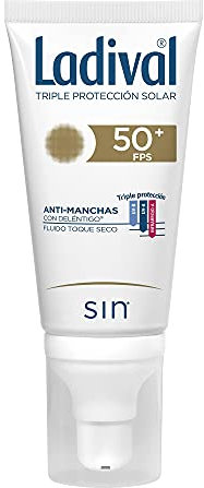 Ladival Crema solar facialacción anti-manchas con deléntigo toque seco - 50ml