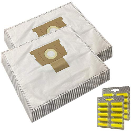 MohMus Set 20 Duftstäbchen + 20 Staubsaugerbeutel Für Rowenta ZR001501, ZR-0028, ZR002801, Swirl R36