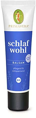 PRIMAVERA Schlafwohl Balsam bio 30 ml - Lavendel-, Vanille und Neroliduft - Aromatherapie - entspannend, für erholsamen Schlaf, vegan