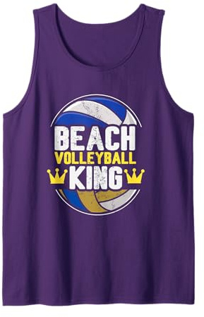 Uomo Beach Volley King | Allenatore di pallavolo Canotta