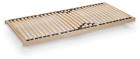 Generisch Lattenrost 80x200cm fertig montiert Nicht-verstellbar starr Härte-Regulierung zum Klappen Made in Germany direkt vom Hersteller