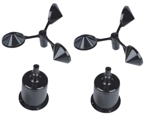 FUNOMOCYA Windanemometer Gehäuse Windrichtungsanzeiger Gehäuse Abs Formstabil Verschleißfest Langlebig Für Umweltbeobachtung Und Wetterstationen Zubehör Windmesser