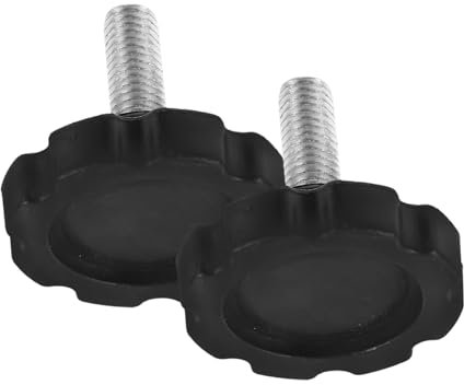 Happyyami 2pcs Thread Clamping Knob for Umbrella Base Replacement Quick-assembly Screws with Fit for Patio Parasol Stability and Secure Outdoor Use