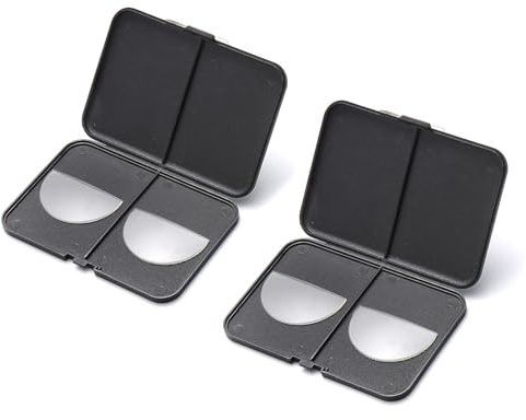 SKYWAY 2 Paar Bifokale Leselinsen zum Aufkleben, Klare Leselinsen mit Vergrößerungsfunktion für Brillen/Sonnenbrillen/Skibrillen(1.0 Dioptrien)