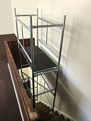 Toptower Classic Scaffolding Tower Stairwell Scaffold Tower with Trapdoor Platform