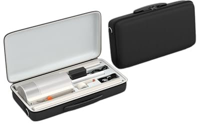 Rokeblau Projector Storage Carrying Case for XGIMI MOGO 3 Pro and Powerbase Stand, Hard EVA Portable Case Perfectly fits with MOGO 3 Pro, Accessories,Shock-Proof, Water-Proof, Drop-Proof