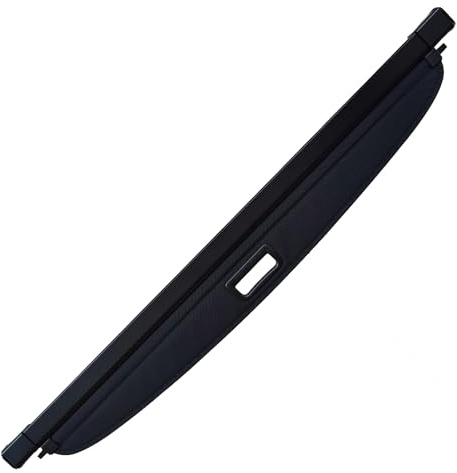 GEPCO Laderaumabdeckung Rollo kompatibel mit Mercedes-Benz GLC (X253) 2015-2022 | Kofferraumabdeckung Hutablage Gepäckraumabdeckung | Kofferraumrollo Sichtschutz Schwarz | OEM A2538100009