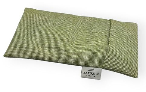 ZAFUZEN Cuscino per Occhi Yoga con Fodera Lavabile – Sage