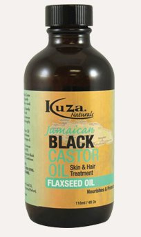 Kuza Jamaican Black Castor Oil with Flaxseed Oil - Skin & Hair Treatment 118ml