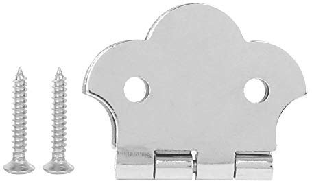 Gitarren-Saitenhalter Metall, für 3-saitige Zigarrenschachtel-Gitarren Musikinstrument-Zubehör Silber Speziell gebohrter, messingbeschichteter Klappschwanz