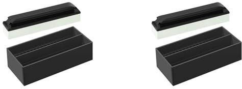 MVOSJFIE 2X Beard Cleaning and Holder Set Cleaning Tool, 1Beard Cleaning and 1 Cleaning Bar Holder, for Men Bathroom Sink Shaving