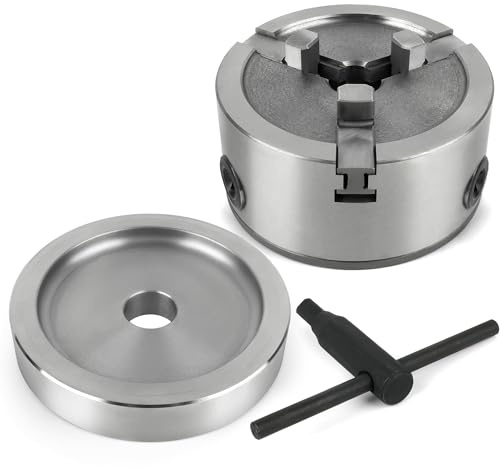 3 Piece Hubless Quick Chuck Adapter Set for 1 Arbor Brake Lathes 70040 Ammco