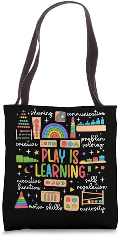 Play Is Learning Pediatric OT Pediatric Occupational Therapy Tote Bag