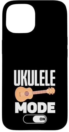 Mode ukulélé Amusant sur Lecteur d'instrument de Musique Coque pour iPhone 15